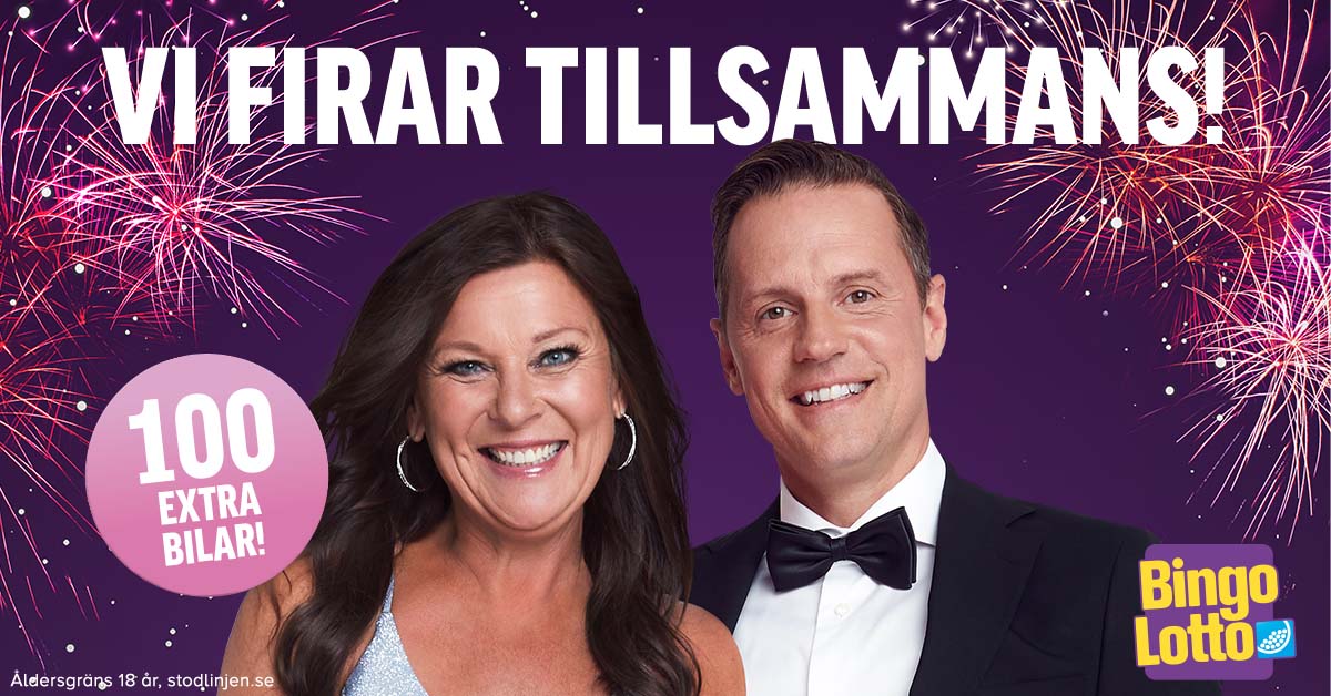 Fira in det nya året med BingoLottos Nyårsbingo BingoLotto